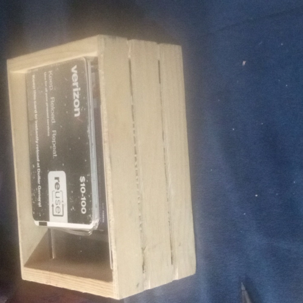 Wooden box